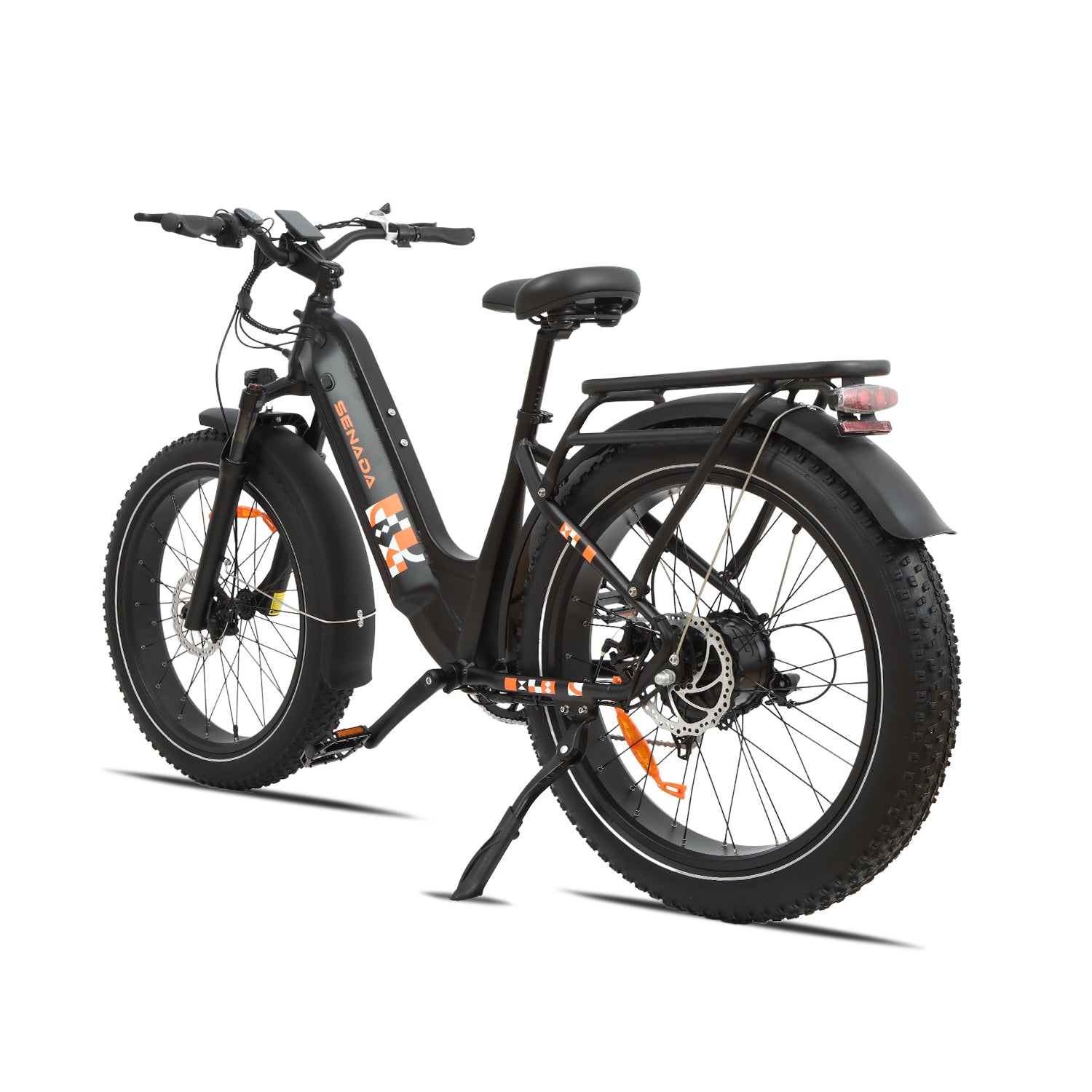 SENADA MAYOR Premium All-terrain Fat Tire EBike rear view