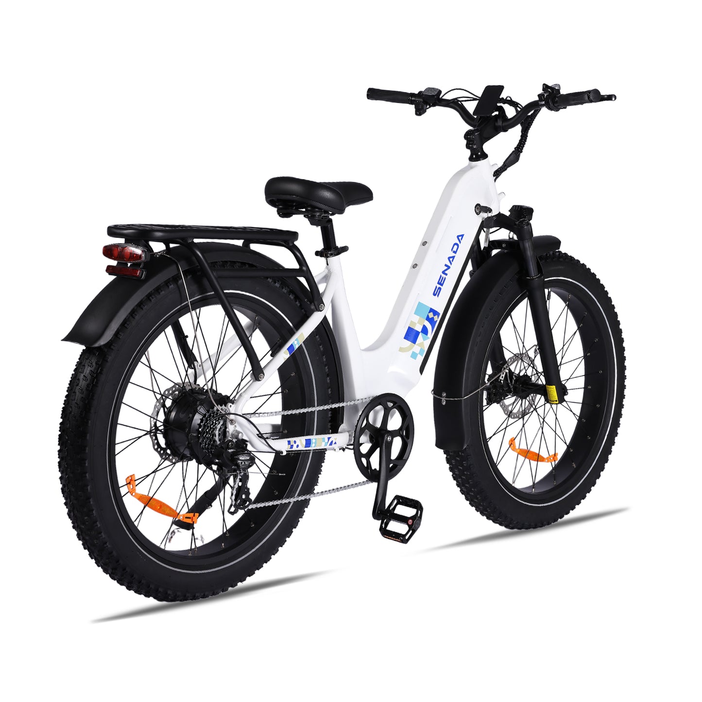 SENADA MAYOR Premium All-terrain Fat Tire EBike rear view