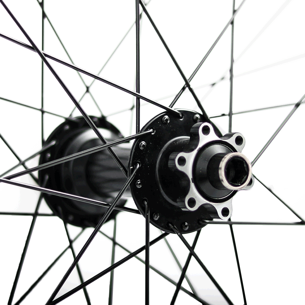 Skinny Tire Conversion Kit For Eunorau SPECTER-S close up of hub