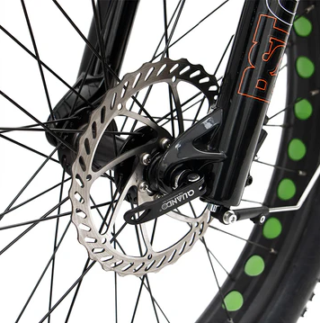 EUNORAU FAT-HD Ebike front hydraulic brakes