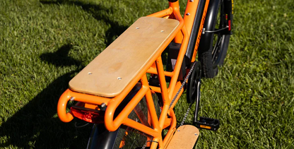 EUNORAU G30-CARGO ebike rear rack and running boards