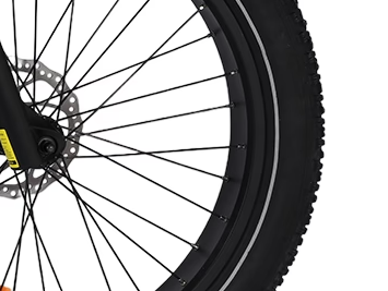 SENADA MAYOR Premium All-terrain Fat Tire EBike front wheel with fat tire