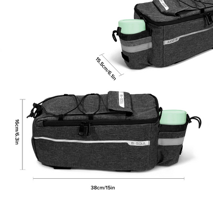 EBike 10L Cooler Bag with Bottle Holder fits rear rack